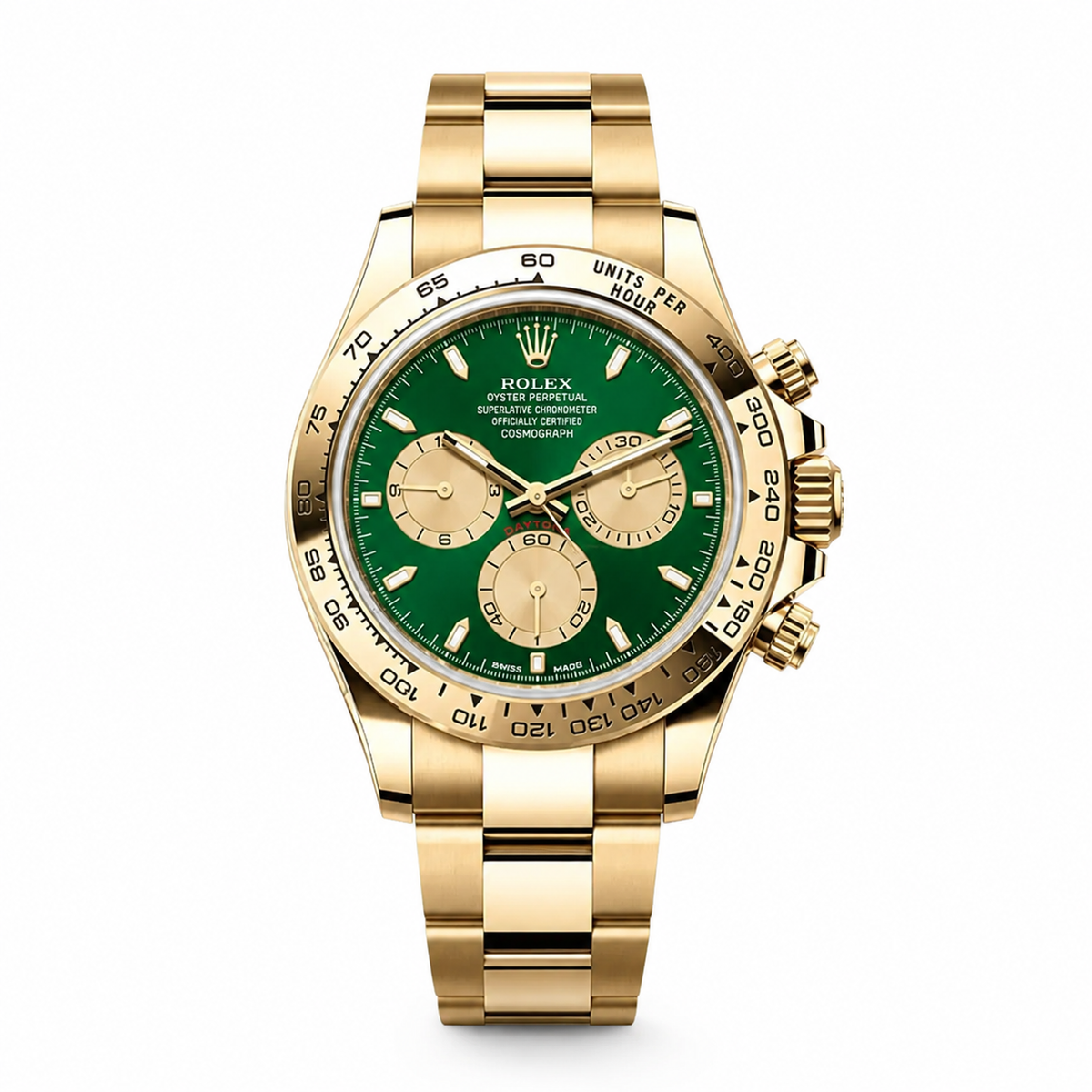 Green Gold Chronograph Watch