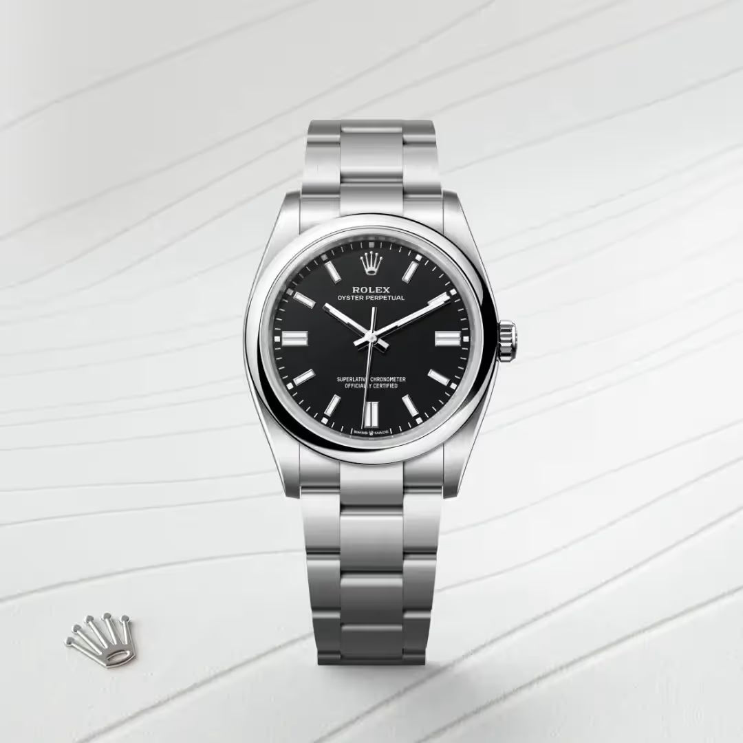 Oyster Perpetual 36 Classic Black Dial Oyster Perpetual Watch