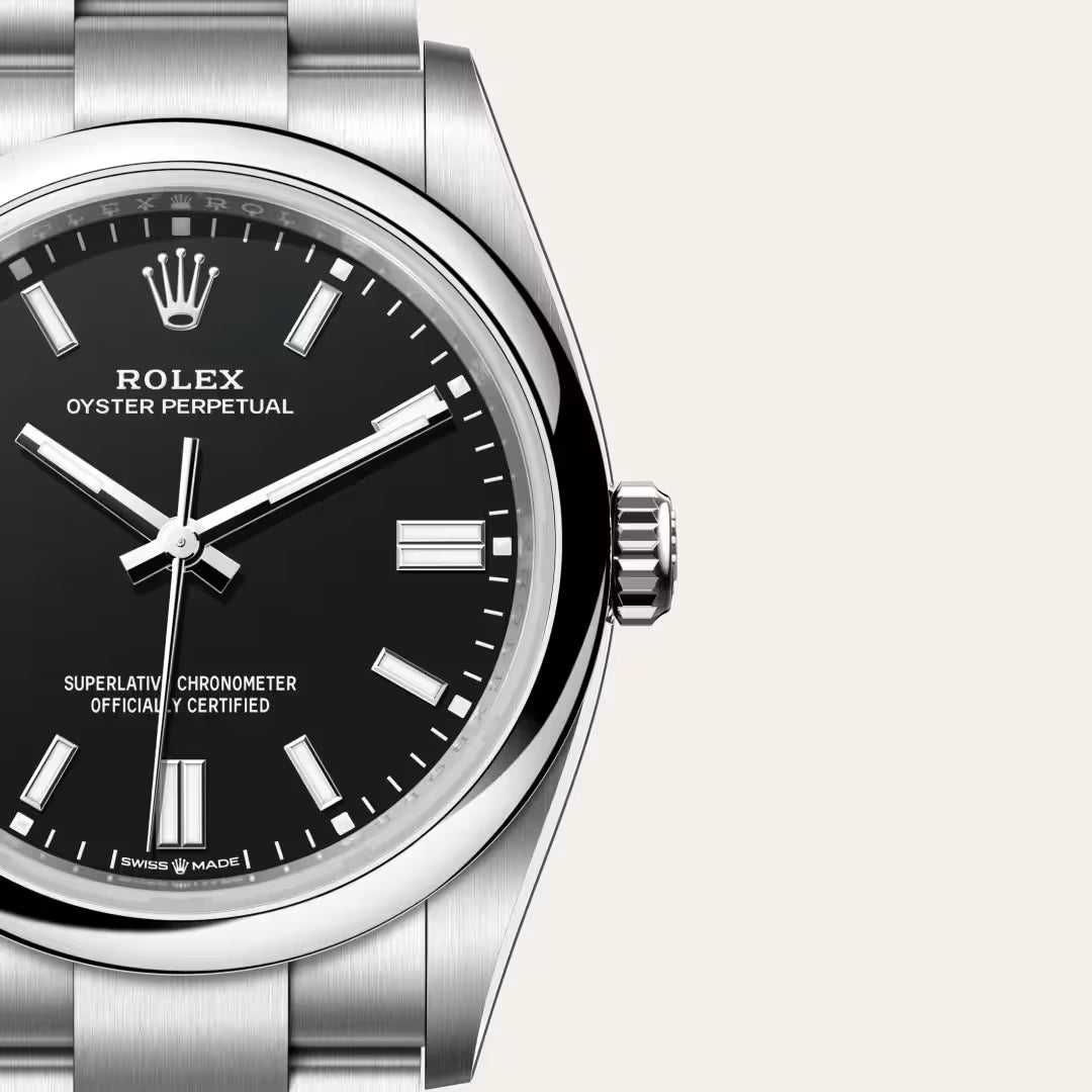 Oyster Perpetual 36 Classic Black Dial Oyster Perpetual Watch