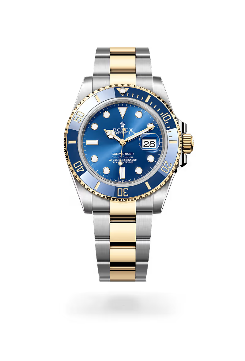 Submariner Date 41mm Blue Dial Two-Tone Watch