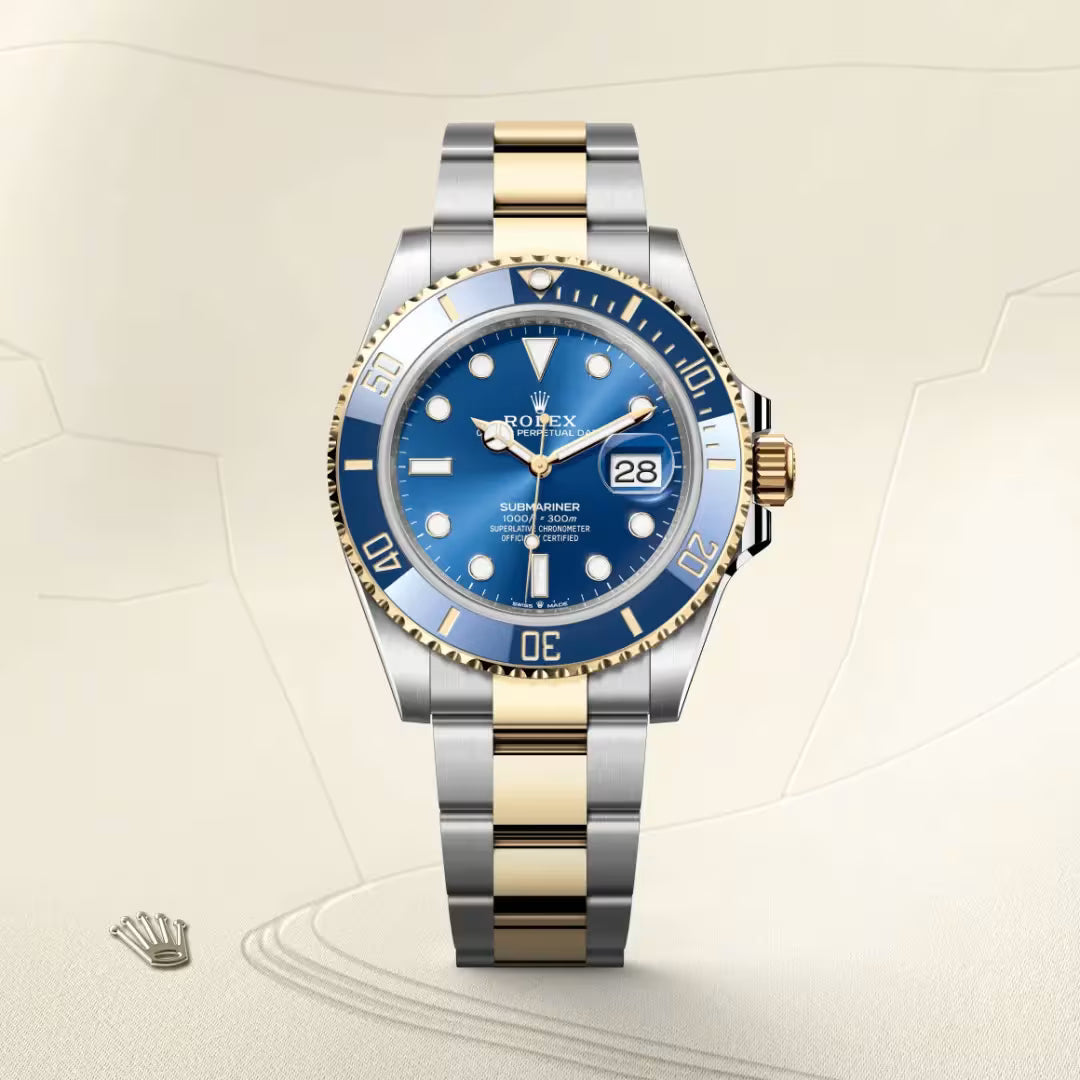 Submariner Date 41mm Blue Dial Two-Tone Watch