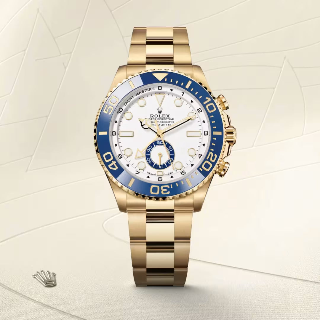 Yacht-Master II Yellow Gold White Dial