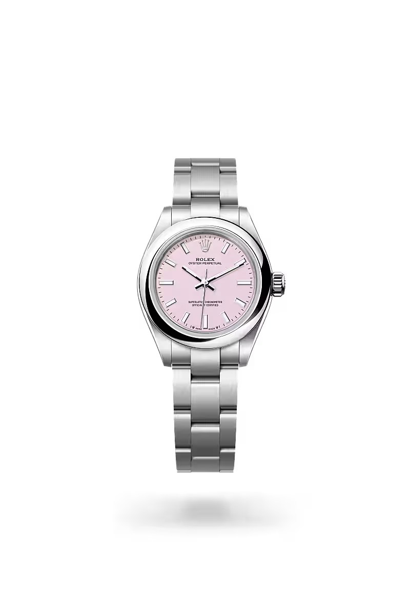 Oyster Perpetual 28 Elegant Pink Dial Oyster Perpetual Watch