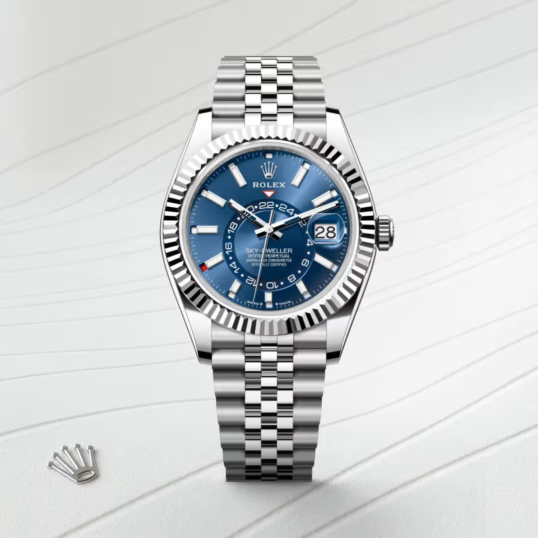 Sky-Dweller 42 Prestige Blue Dial Analog Watch