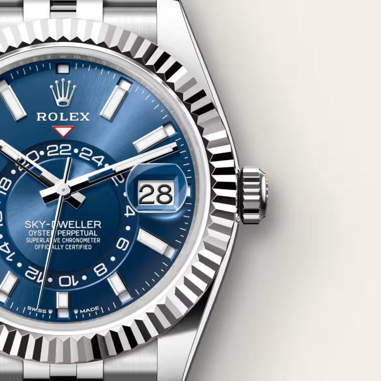 Sky-Dweller 42 Prestige Blue Dial Analog Watch