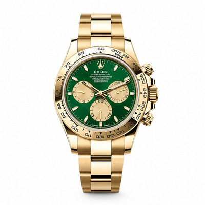 Green Gold Chronograph Watch