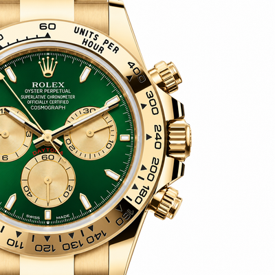 Green Gold Chronograph Watch