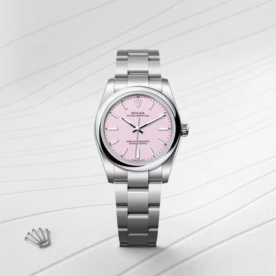 Oyster Perpetual 34 Blush Pink Elegance Watch