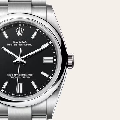 Oyster Perpetual 36 Classic Black Dial Oyster Perpetual Watch