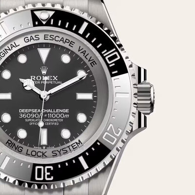 Titanium Black Deep Explorer Watch