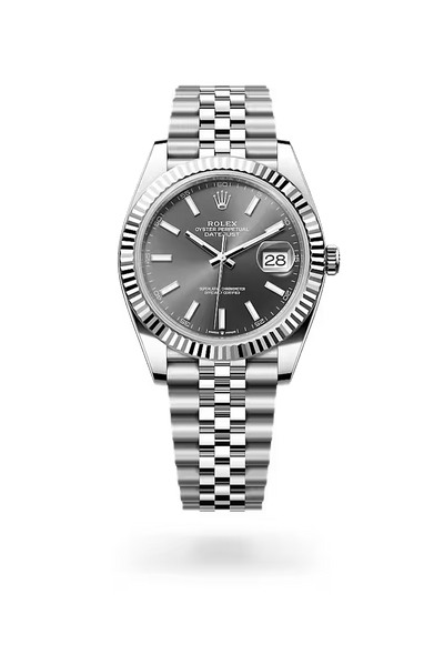Datejust 41 Slate Grey Dial Jubilee Watch
