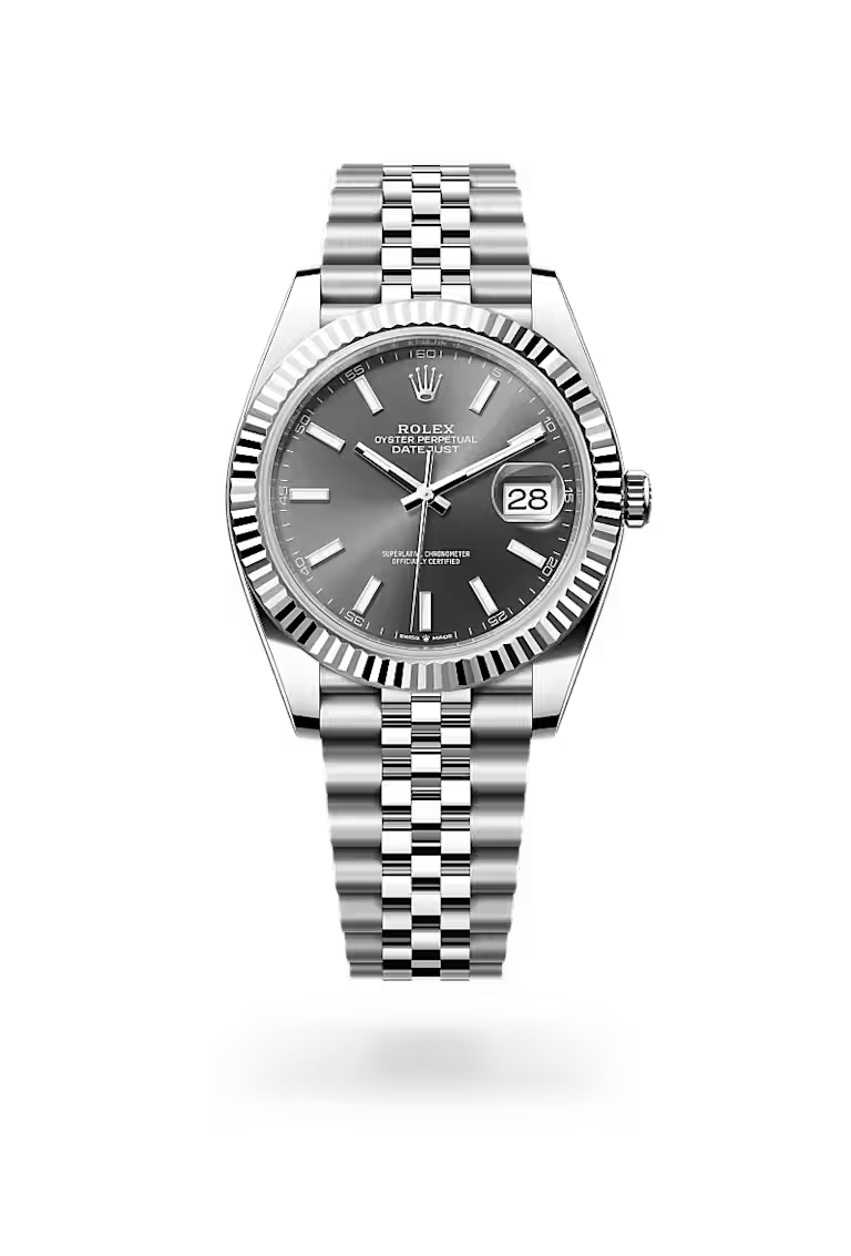 Datejust 41 Slate Grey Dial Jubilee Watch