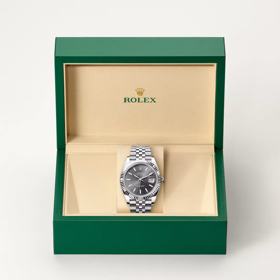 Datejust 41 Slate Grey Dial Jubilee Watch