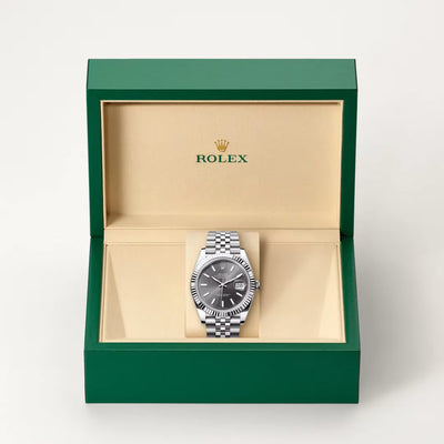 Datejust 41 Slate Grey Dial Jubilee Watch