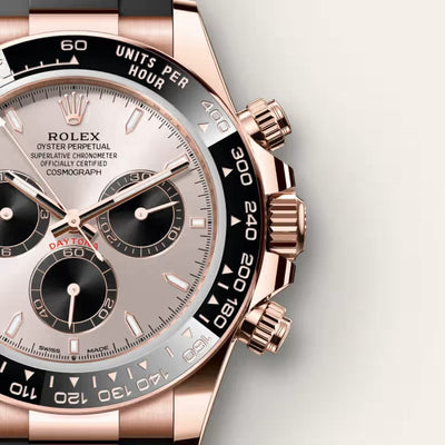 Rose Gold Oysterflex Chronograph Watch