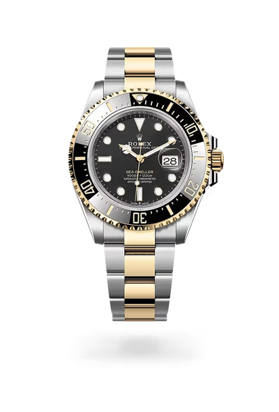Imperial Two-Tone Deep Black Diver Watch