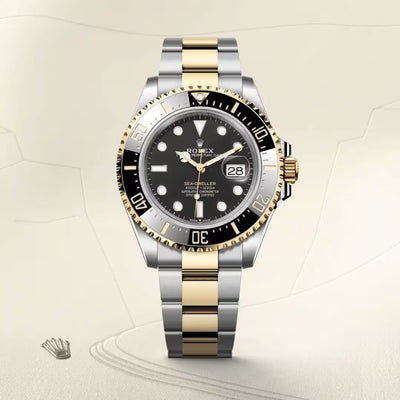 Imperial Two-Tone Deep Black Diver Watch