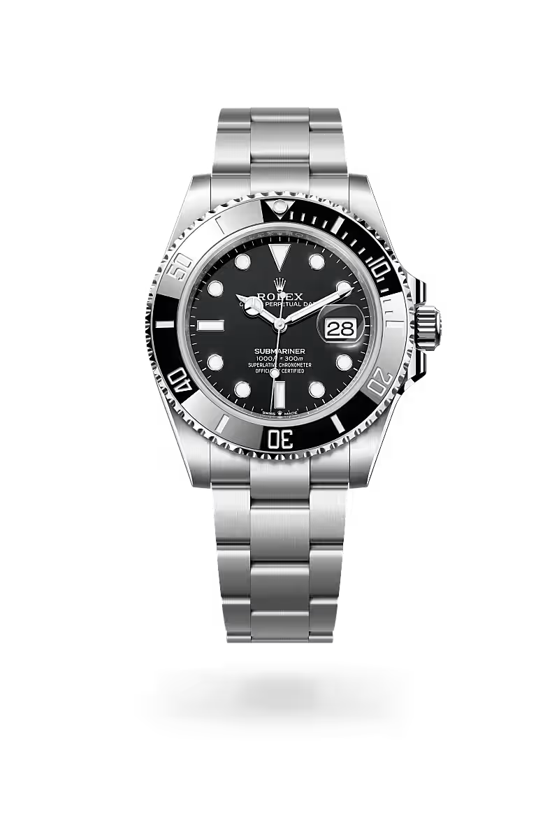 Submariner Date 41mm Black Dial Oystersteel Luxury Dive Watch