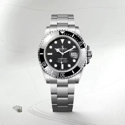Submariner Date 41mm Black Dial Oystersteel Luxury Dive Watch