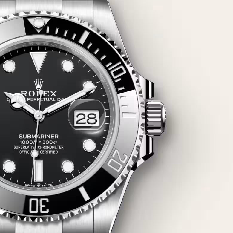 Submariner Date 41mm Black Dial Oystersteel Luxury Dive Watch