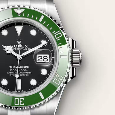 Emerald Bezel Stainless Steel Diver Watch