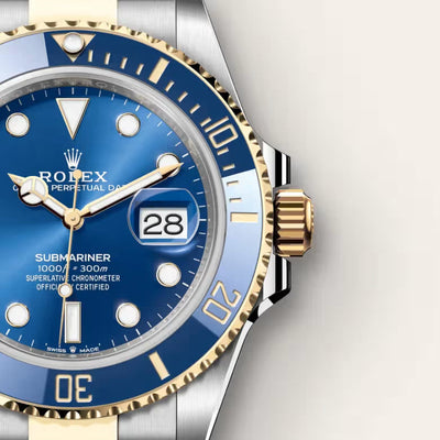 Submariner Date 41mm Blue Dial Two-Tone Watch
