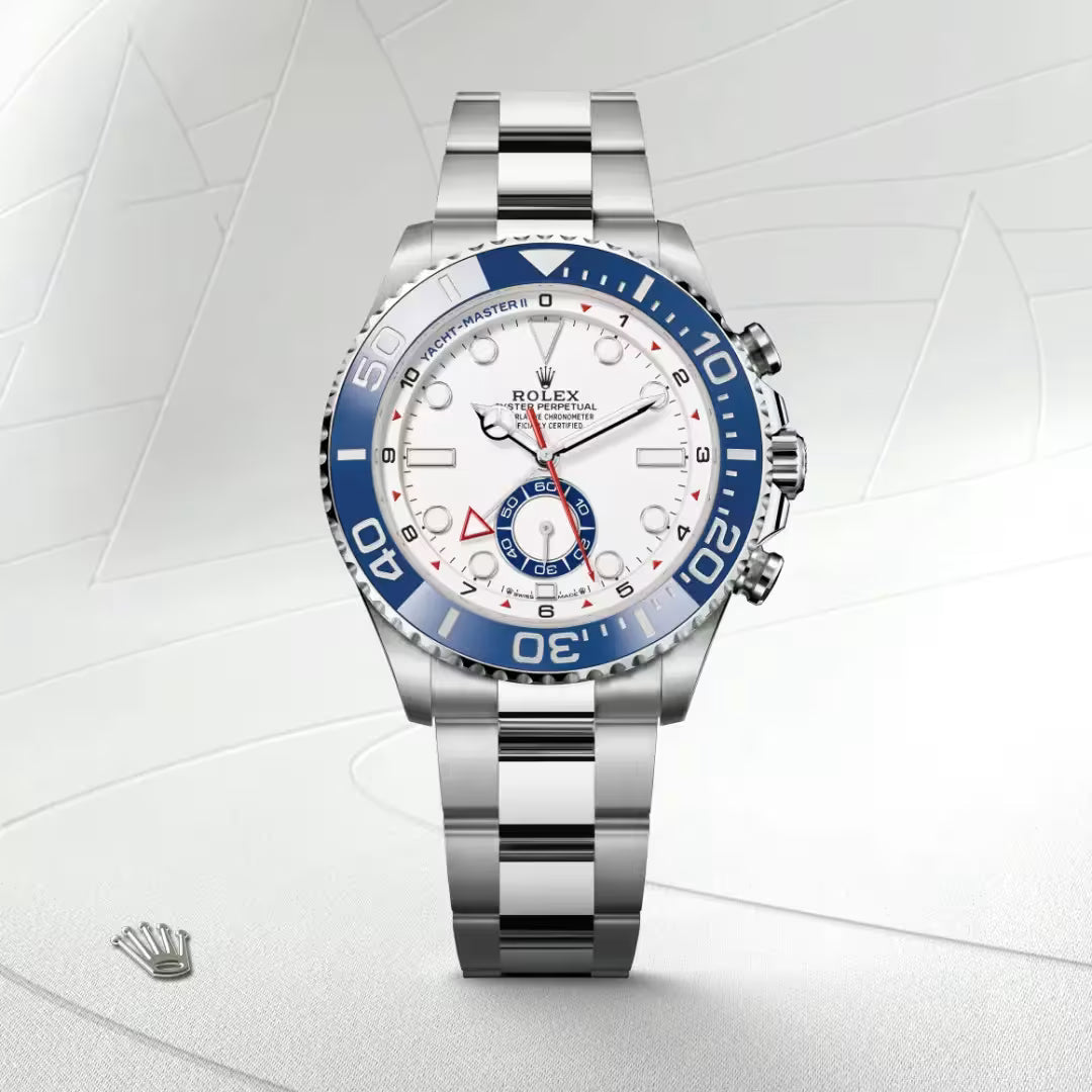 Yacht-Master II White Dial Oystersteel