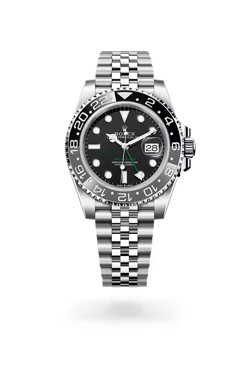 Sterling Black GMT Master Watch