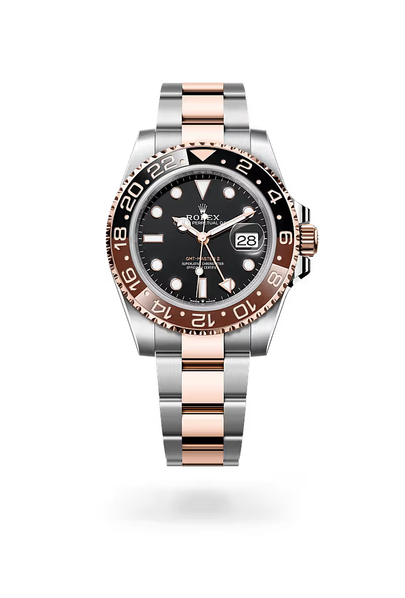 Rose Gold Horizon GMT Watch