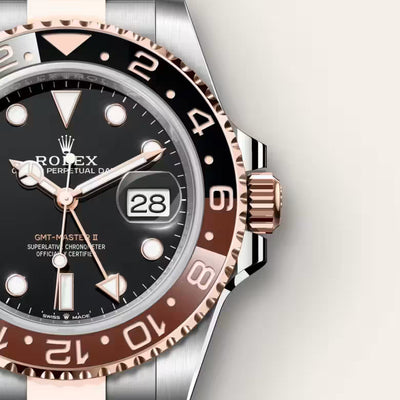 Rose Gold Horizon GMT Watch