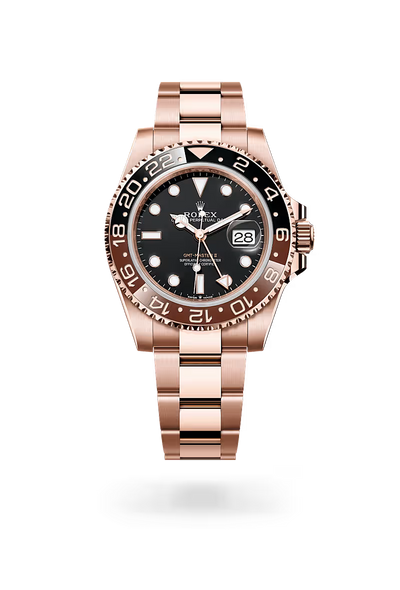 Rose Gold Prestige GMT Master Watch