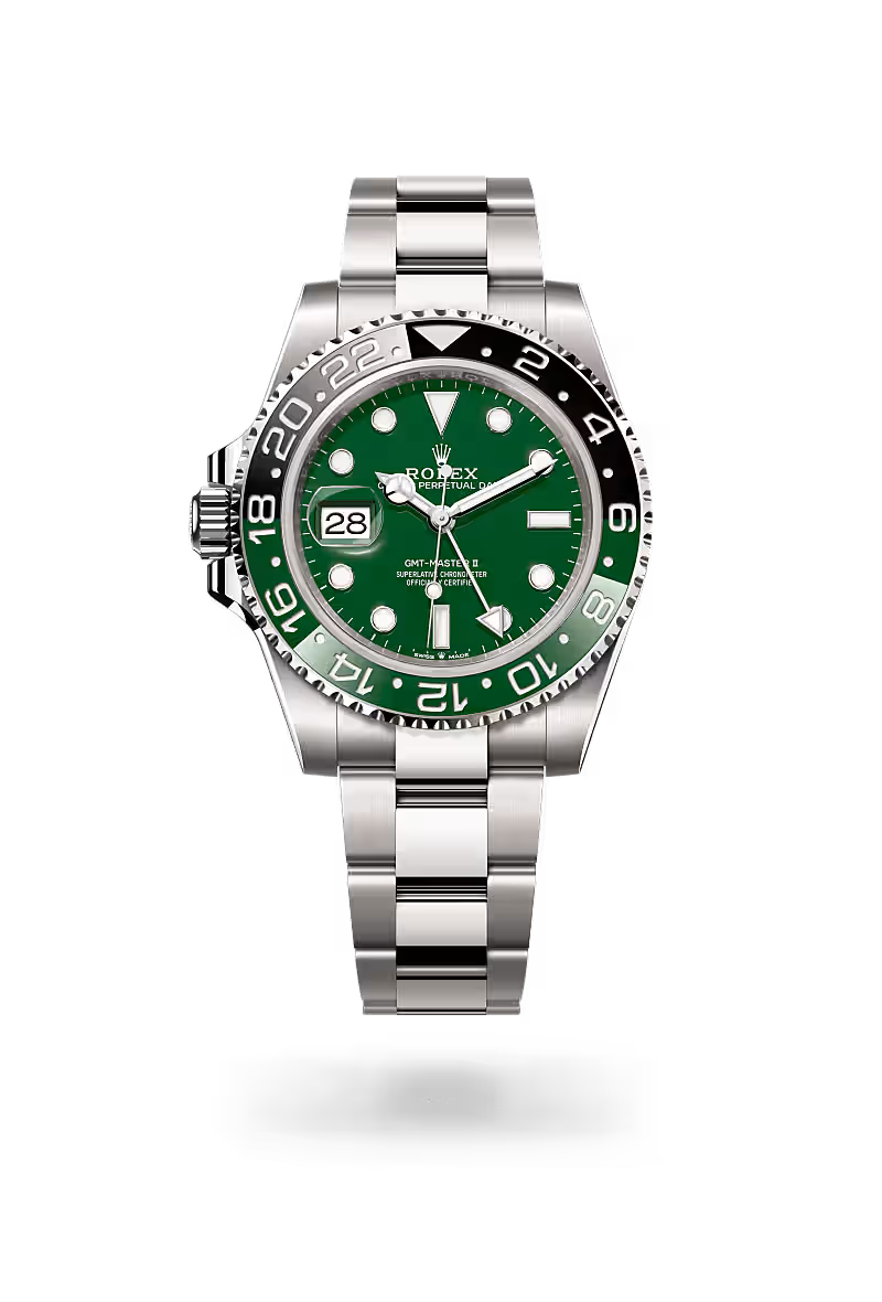 Emerald Steel GMT Explorer 116506 Watch