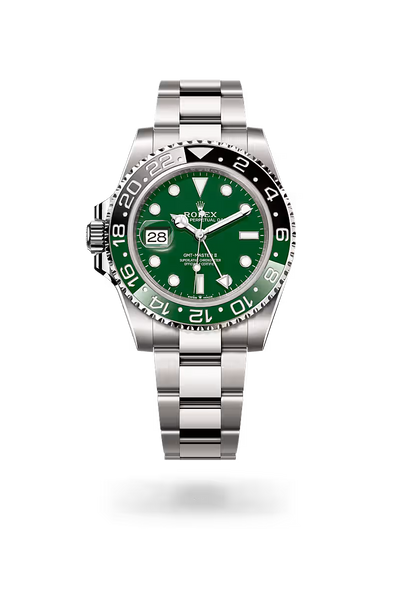 Emerald Steel GMT Explorer 116506 Watch