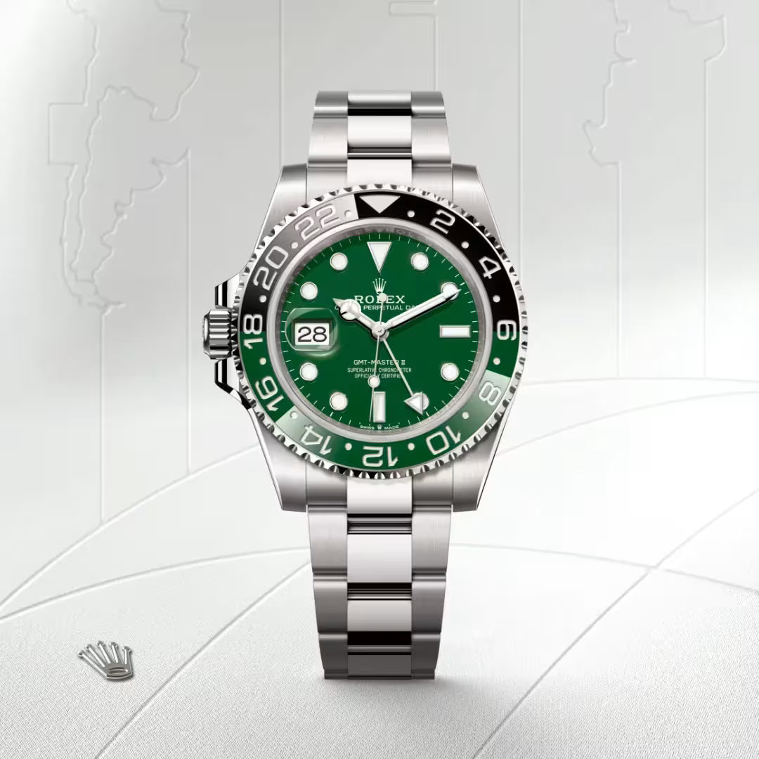 Emerald Steel GMT Explorer 116506 Watch
