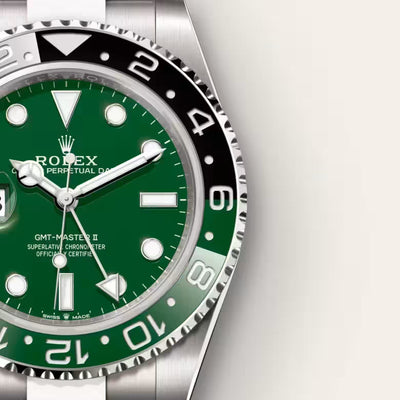 Emerald Steel GMT Explorer 116506 Watch