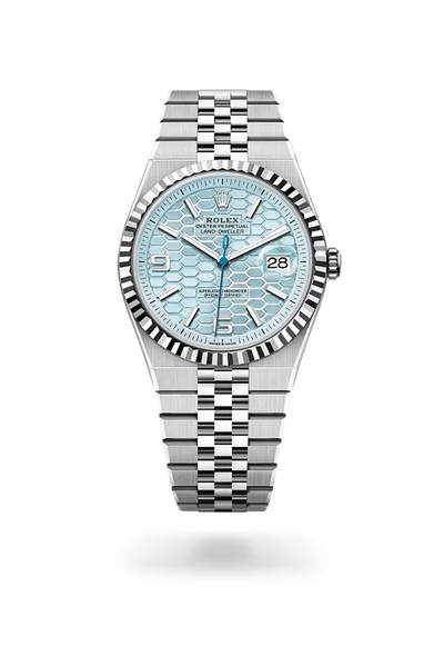 Land-Dweller 40 Light Blue Dial Jubilee Bracelet Luxury Watch