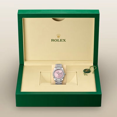 Day-Date 36 Blush Pink Diamond Luxe Watch