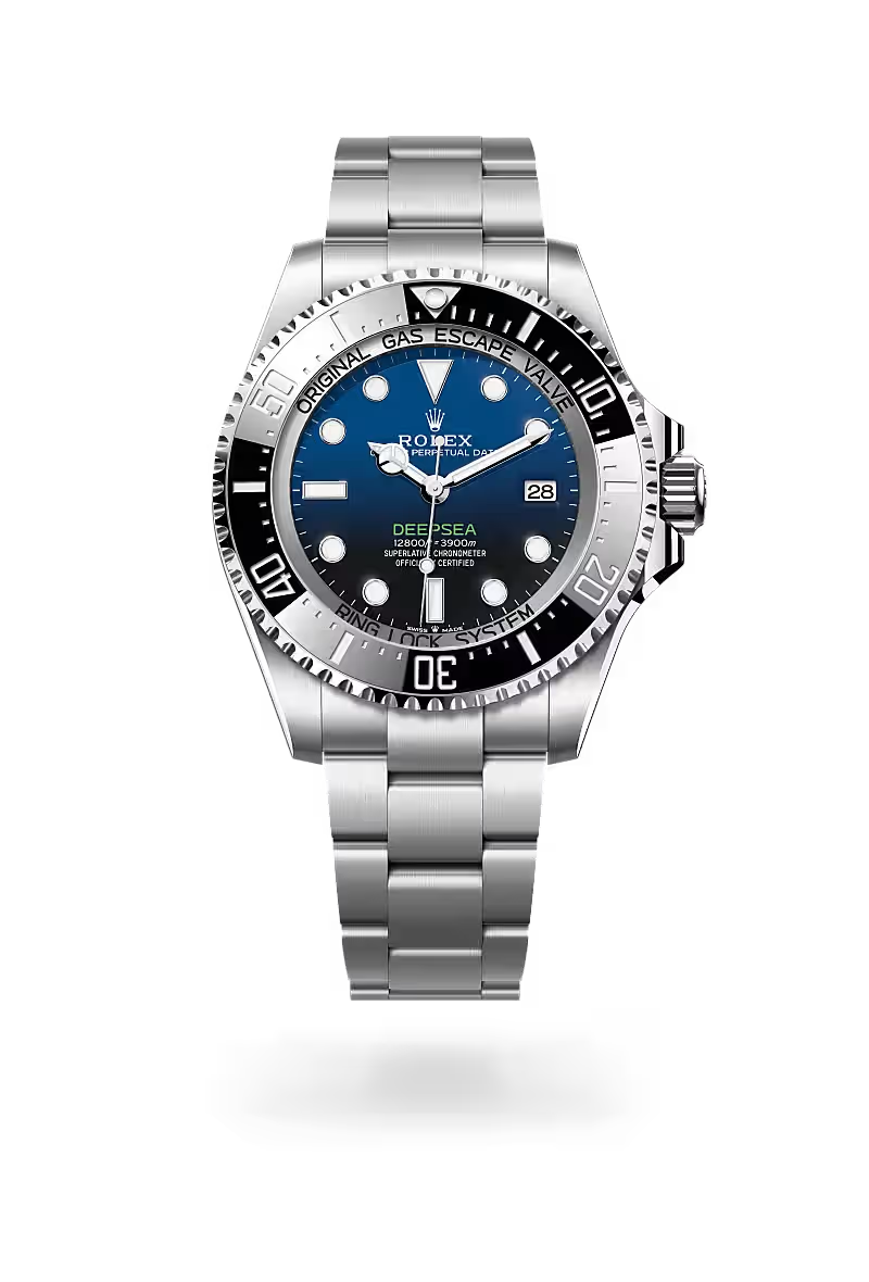 Ocean Blue Steel Diver Watch