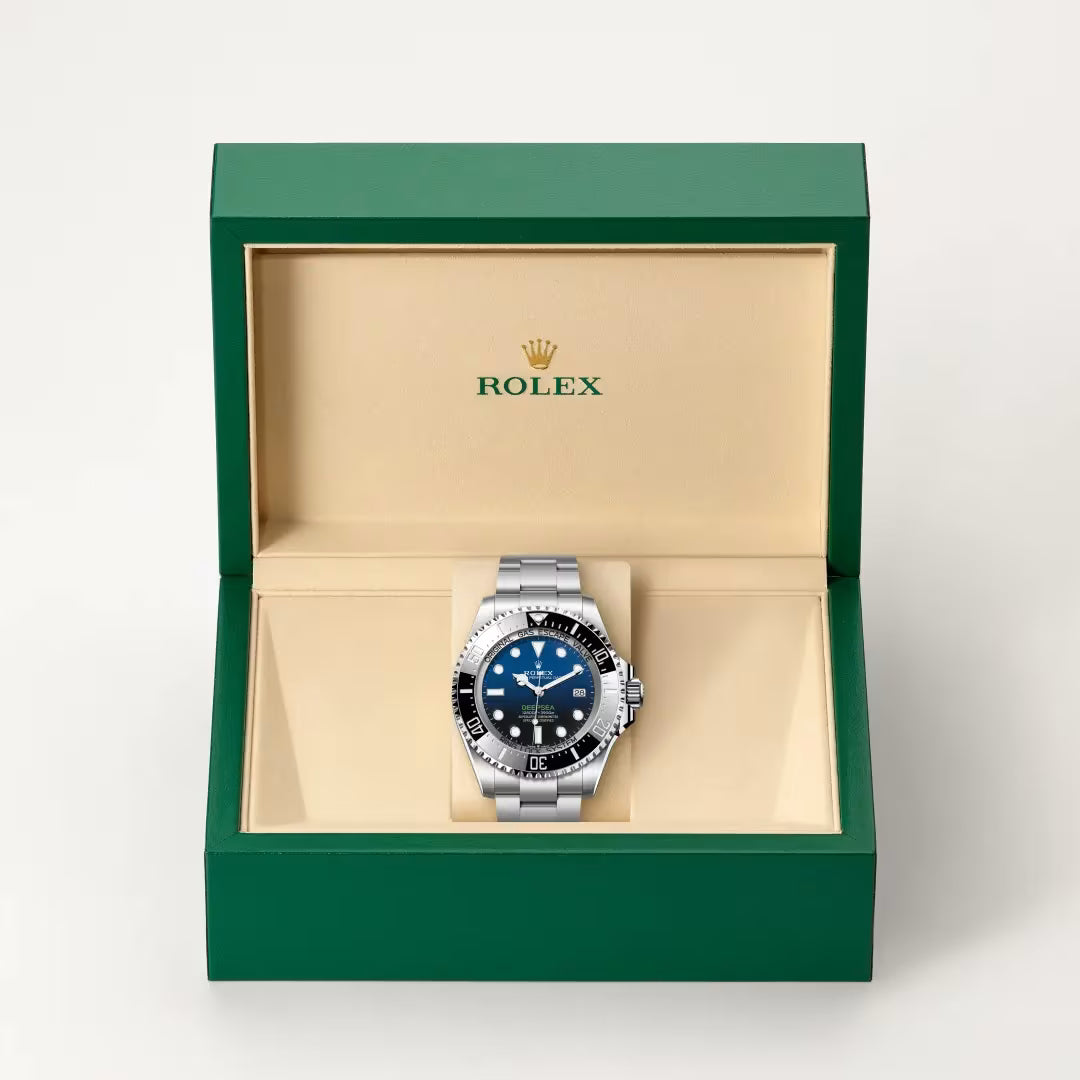 Ocean Blue Steel Diver Watch