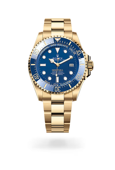 Royal Blue Gold Diver Watch