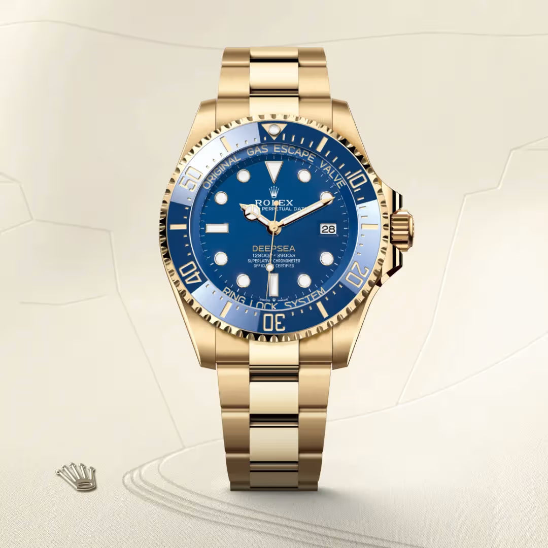 Royal Blue Gold Diver Watch