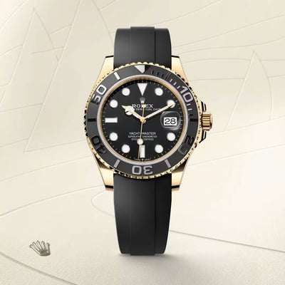 Yacht-Master 42 Yellow Gold Black Dial