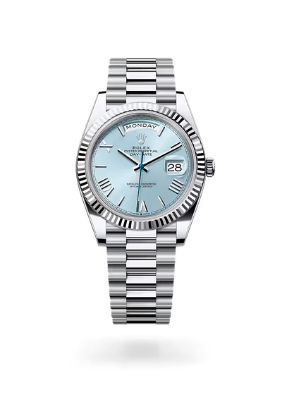 Day-Date 40 Glacier Blue Elite Watch