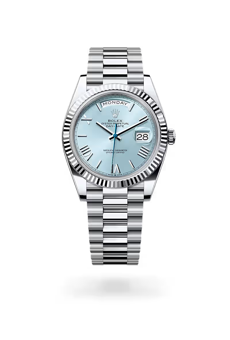 Day-Date 40 Glacier Blue Elite Watch