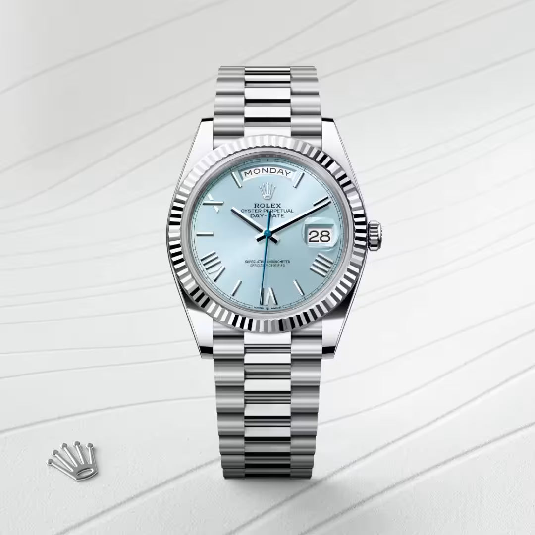 Day-Date 40 Glacier Blue Elite Watch