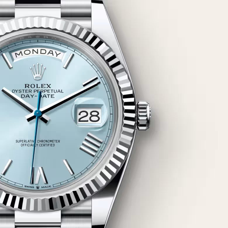 Day-Date 40 Glacier Blue Elite Watch