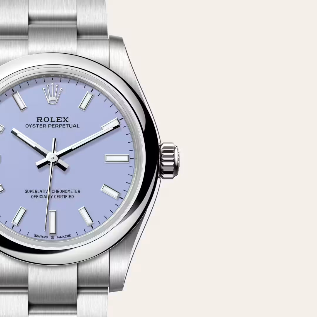 Oyster Perpetual 31 Oyster Perpetual Ice Blue Dial Stainless Steel Watch