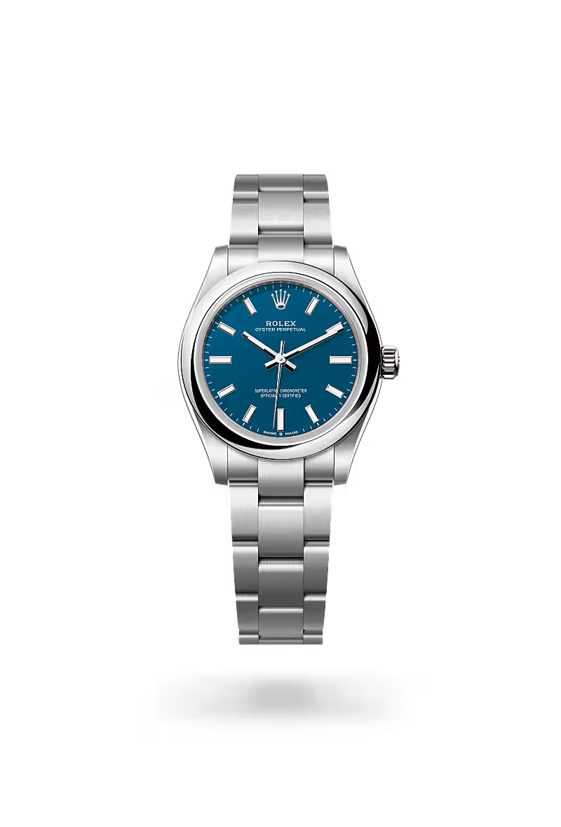 Oyster Perpetual 31 Ocean Blue Stainless Steel Watch