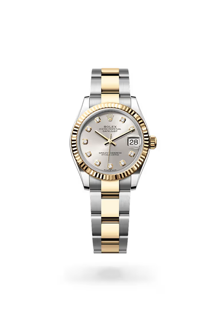 Datejust 31 White Pearl Diamond Dial