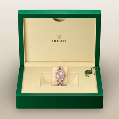 Lady-Datejust Classic Rose Gold Date Watch